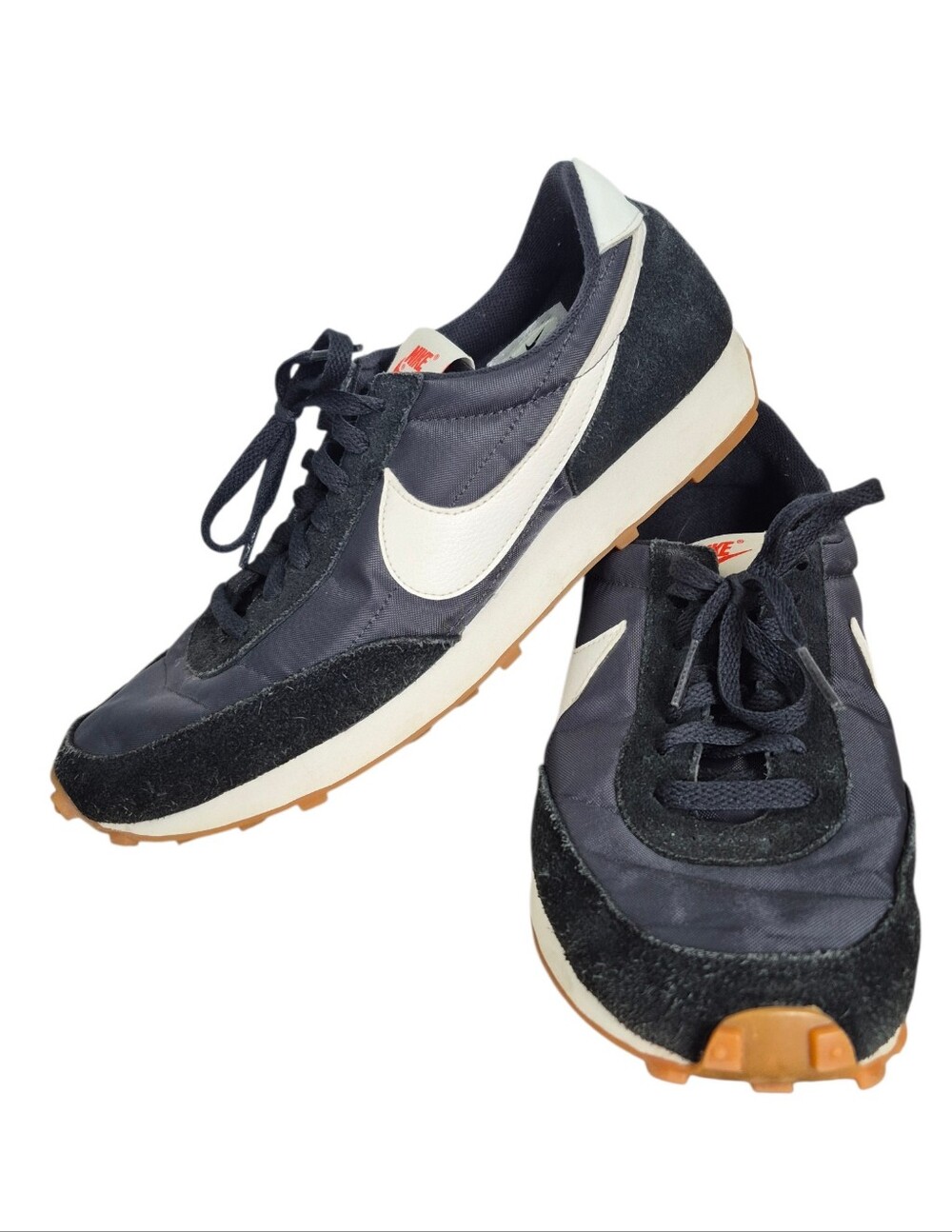 Nike Daybreak Suede Gum Retro Sneakers Shoes Women's Size 10.5 Black CK2351-001